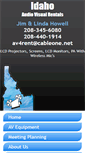 Mobile Screenshot of idahoaudiovisual.com